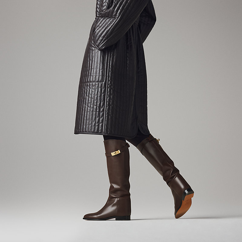 Jumping boot - Brown | Hermès Mainland China